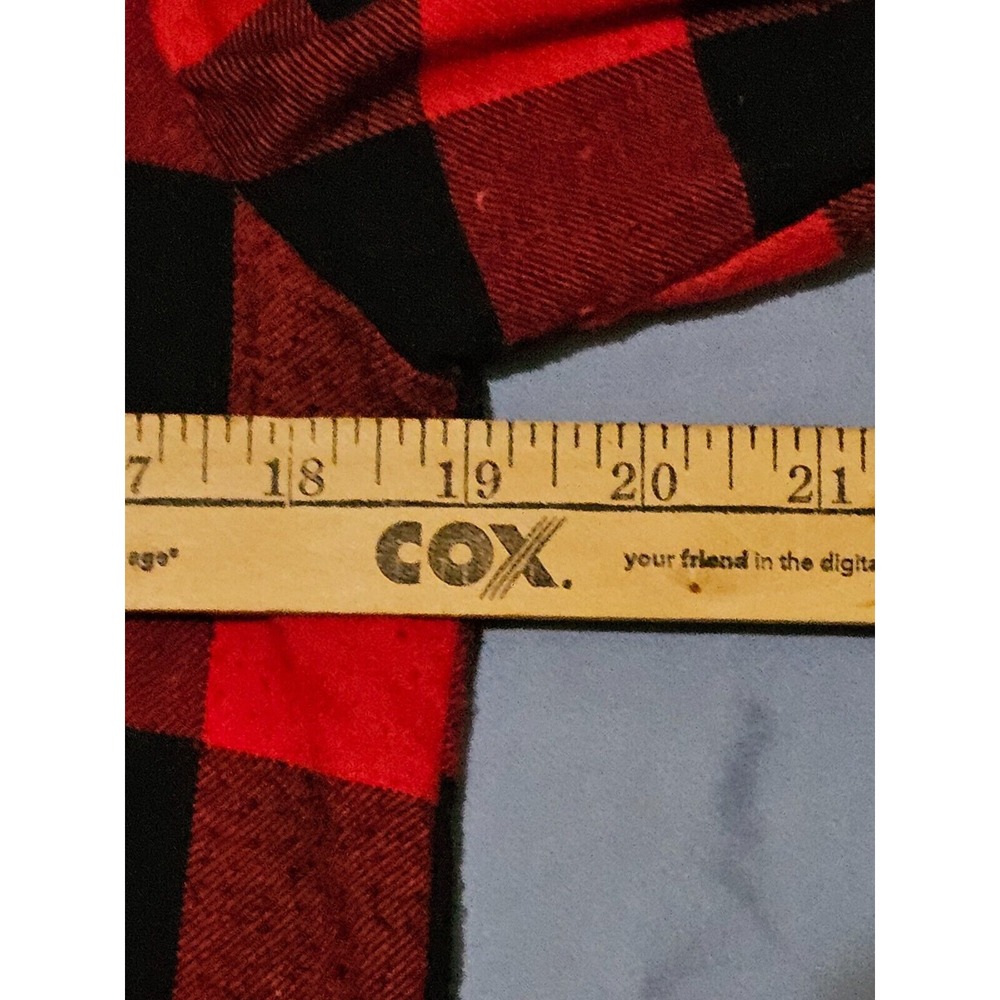 Comme USA Women's Red And Black Plaid Dress Size Medium - Picture 4 of 7